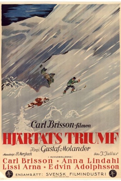 Caratula, cartel, poster o portada de Hjärtats triumf