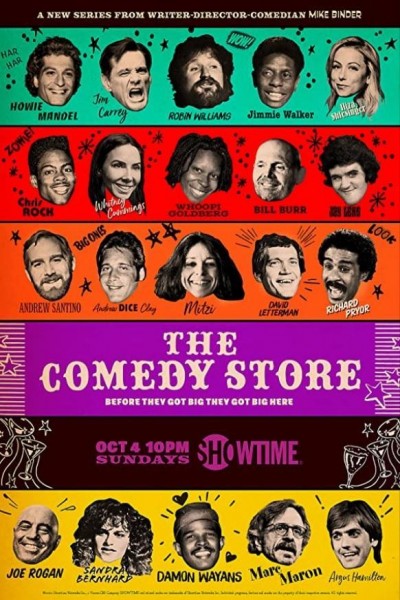 Caratula, cartel, poster o portada de The Comedy Store. La cuna del humor