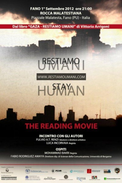 Cubierta de Stay Human -The Reading Movie