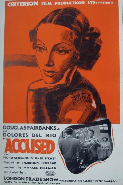 Caratula, cartel, poster o portada de Acusada