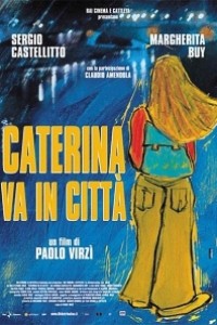 Caratula, cartel, poster o portada de Caterina se va a Roma