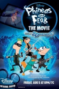 Caratula, cartel, poster o portada de Phineas y Ferb: A través de la segunda dimensión