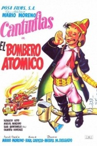 Caratula, cartel, poster o portada de El bombero atómico