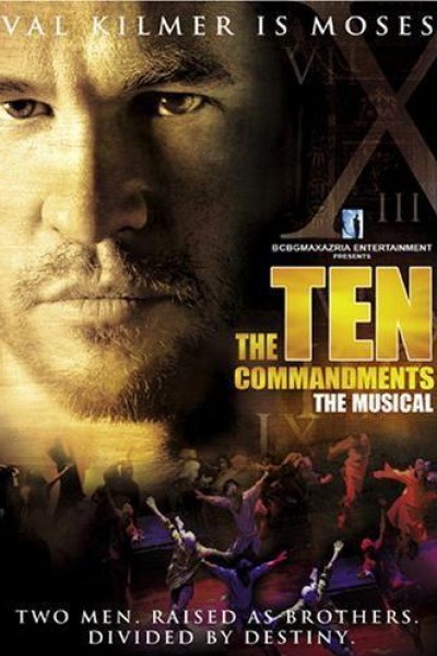 Cubierta de The Ten Commandments: The Musical