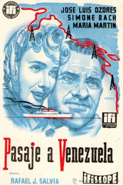 Caratula, cartel, poster o portada de Pasaje a Venezuela