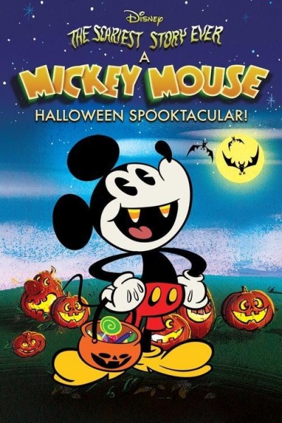 Caratula, cartel, poster o portada de La historia más aterradora: un espeluznante Mickey Mouse en Halloween