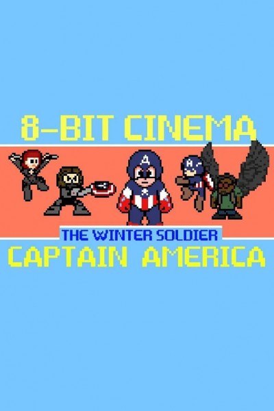 Cubierta de 8 Bit Cinema: Capitán América, el soldado de invierno