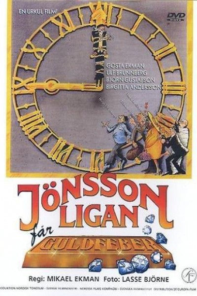 Caratula, cartel, poster o portada de La banda de Jönsson y la fiebre del oro
