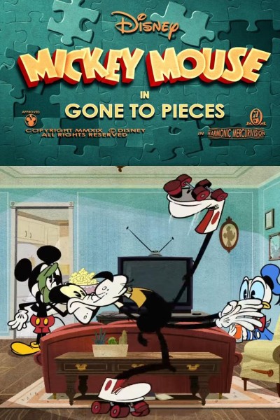 Cubierta de Mickey Mouse: En pedazos