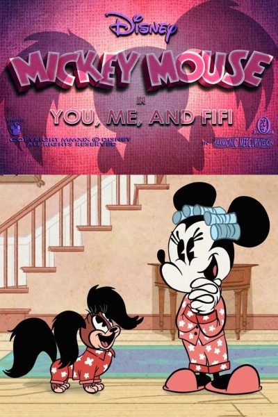 Cubierta de Mickey Mouse: Tú y yo... y Fifi