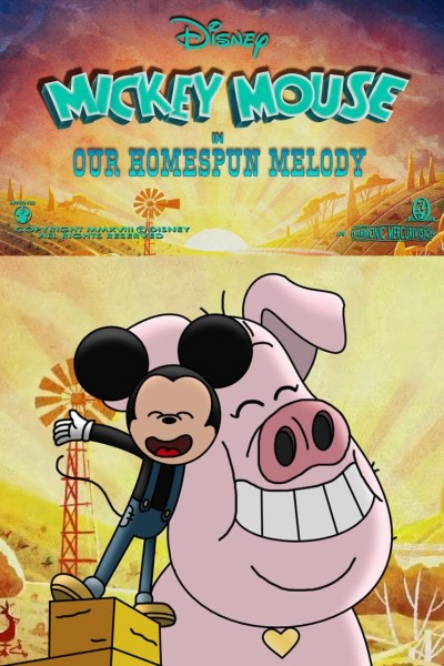 Cubierta de Mickey Mouse: El cerdito cantor