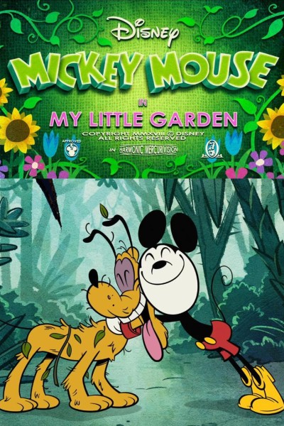 Cubierta de Mickey Mouse: Mi jardincito