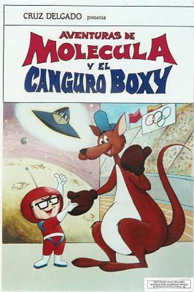 Cubierta de Aventuras de Molécula y el Canguro Boxy