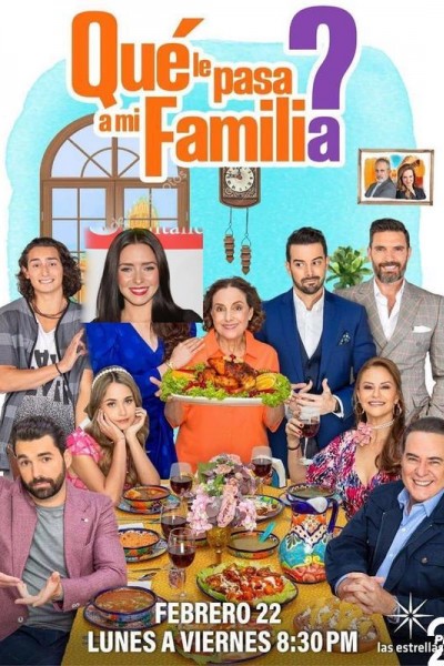 Caratula, cartel, poster o portada de ¿Qué le pasa a mi familia?