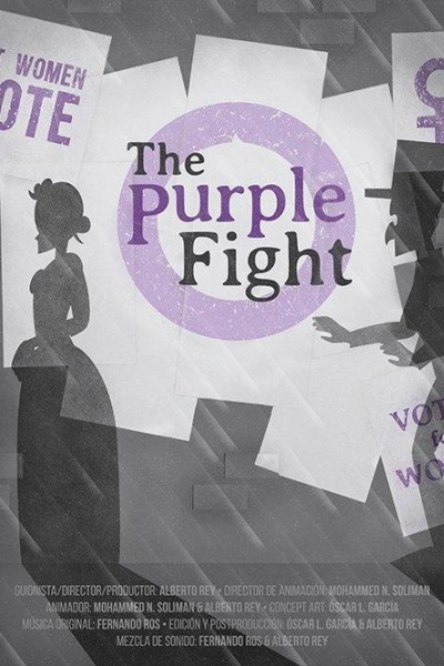 Cubierta de The purple fight