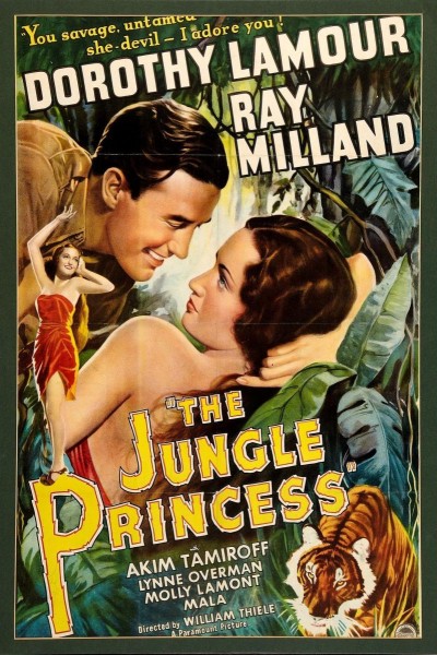 Caratula, cartel, poster o portada de The Jungle Princess
