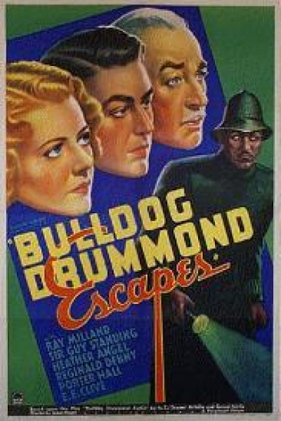 Caratula, cartel, poster o portada de Bulldog Drummond Escapes