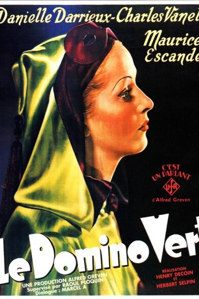 Caratula, cartel, poster o portada de El dominó verde