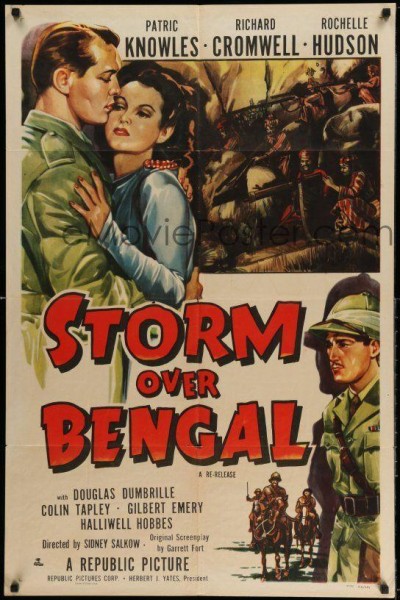 Caratula, cartel, poster o portada de Storm Over Bengal