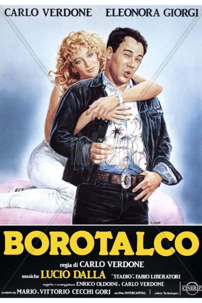 Caratula, cartel, poster o portada de Borotalco