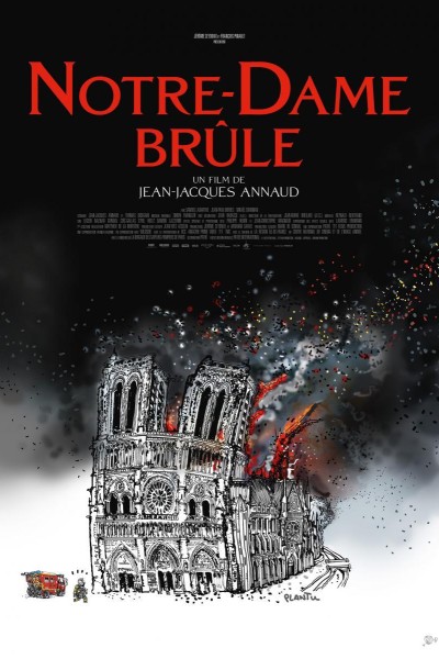Caratula, cartel, poster o portada de Arde Notre Dame