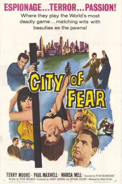 Cubierta de City of Fear