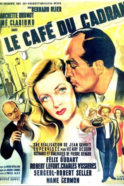 Caratula, cartel, poster o portada de Le café du cadran