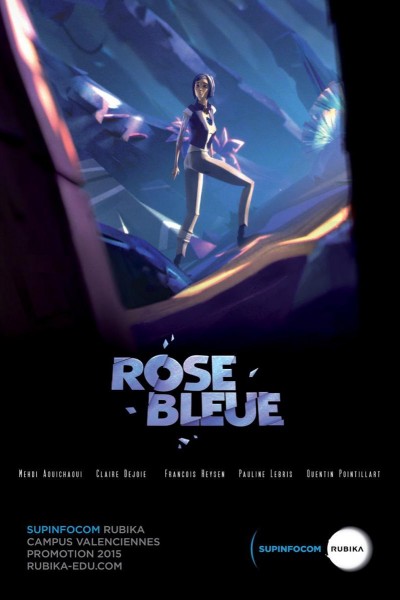 Caratula, cartel, poster o portada de Rose Bleue