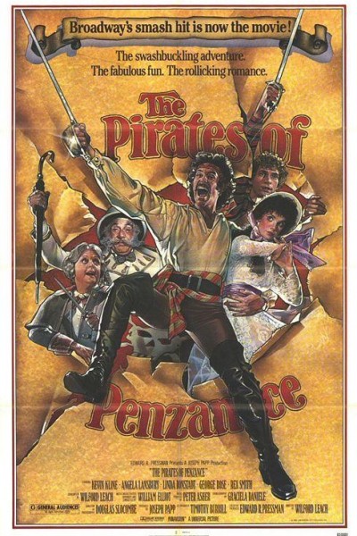 Caratula, cartel, poster o portada de Los piratas de Penzance