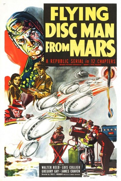 Caratula, cartel, poster o portada de Flying Disc Man from Mars