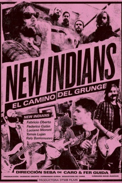 Cubierta de New Indians, el camino del grunge