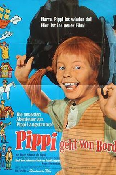 Caratula, cartel, poster o portada de Pippi Goes on Board