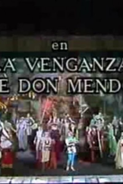 Caratula, cartel, poster o portada de La venganza de Don Mendo
