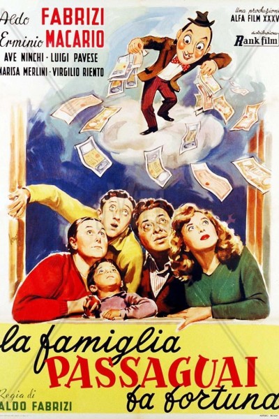 Caratula, cartel, poster o portada de La famiglia Passaguai fa fortuna