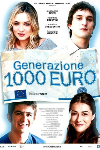 Caratula, cartel, poster o portada de Generazione mille euro