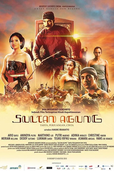 Caratula, cartel, poster o portada de Sultan Agung: Tahta, Perjuangan, Cinta
