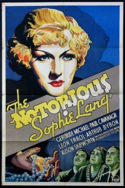 Caratula, cartel, poster o portada de The Notorious Sophie Lang