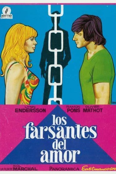 Cubierta de Los farsantes del amor