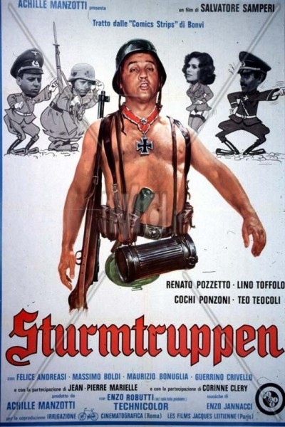 Caratula, cartel, poster o portada de Sturmtruppen ¡Jo, qué guerra!