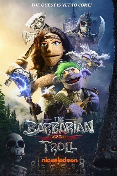 Caratula, cartel, poster o portada de El bárbaro y el troll
