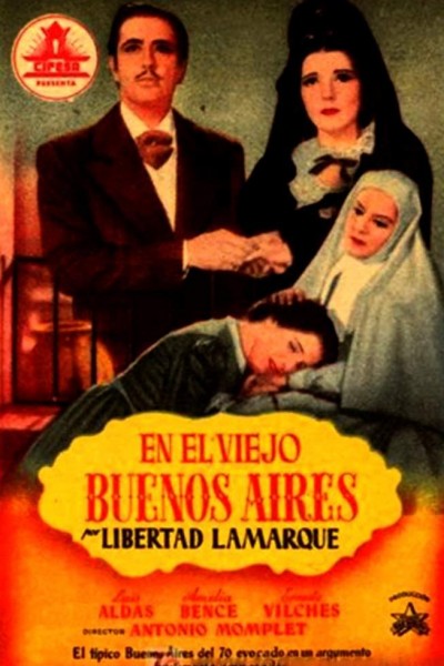 Caratula, cartel, poster o portada de En el viejo Buenos Aires