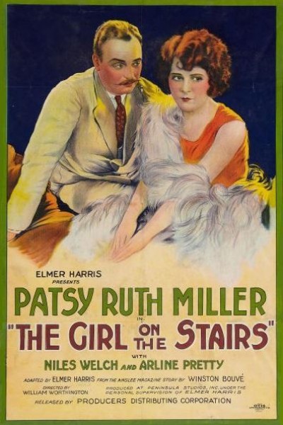 Cubierta de The Girl on the Stairs