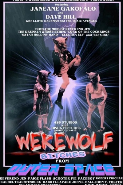 Cubierta de Werewolf Bitches from Outer Space