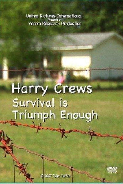 Cubierta de Harry Crews: Survival Is Triumph Enough