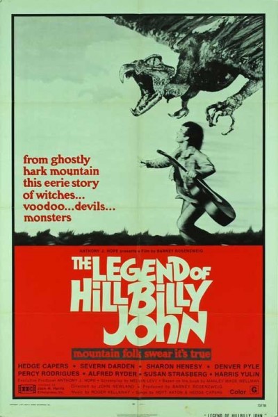 Caratula, cartel, poster o portada de The Legend of Hillbilly John (Who Fears the Devil)