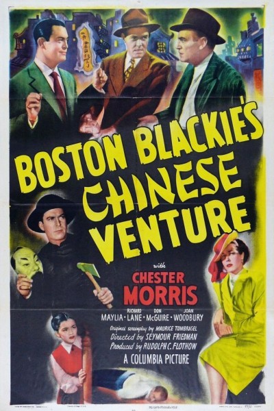 Caratula, cartel, poster o portada de Boston Blackie's Chinese Venture