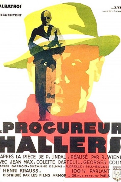 Cubierta de Le procureur Hallers