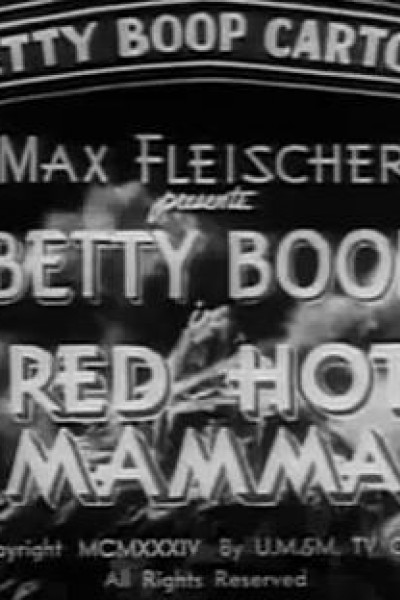 Cubierta de Betty Boop: Red Hot Mamma