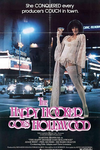 Caratula, cartel, poster o portada de The Happy Hooker Goes Hollywood