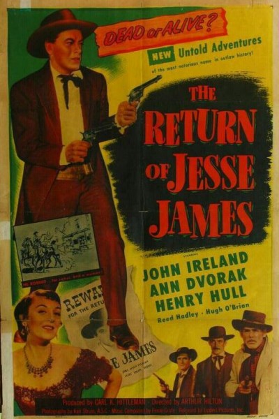 Caratula, cartel, poster o portada de The Return of Jesse James